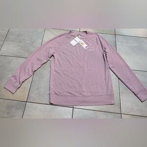 Hurley Dusty Rose Crewneck Sweatshirt Small NWT